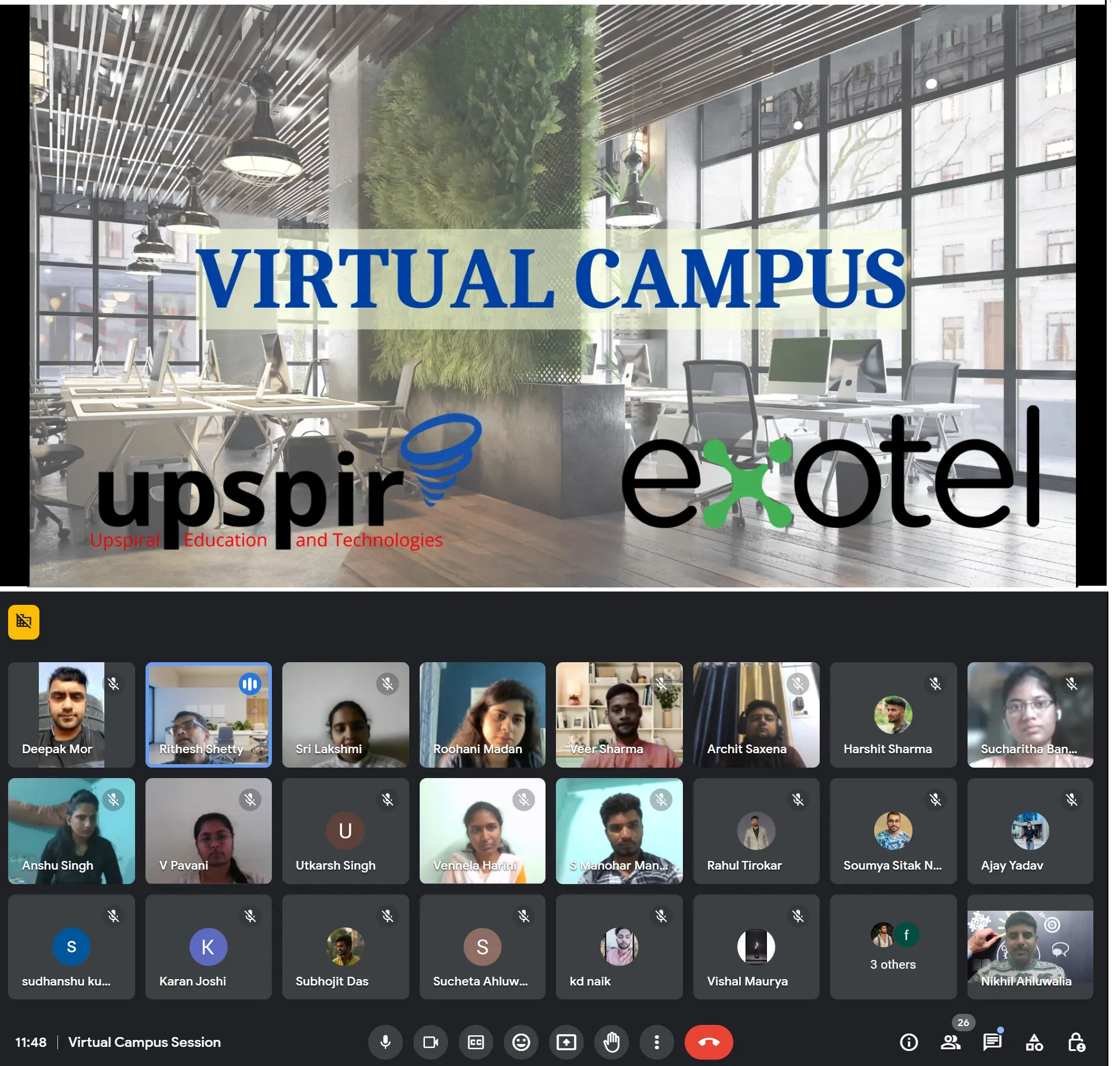 Virtual Campus Session